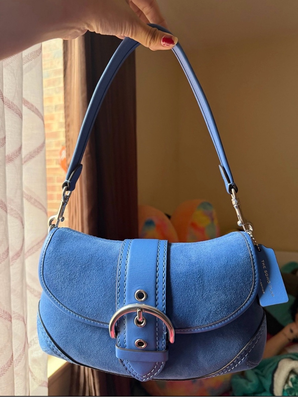 Coach Suede Bag
